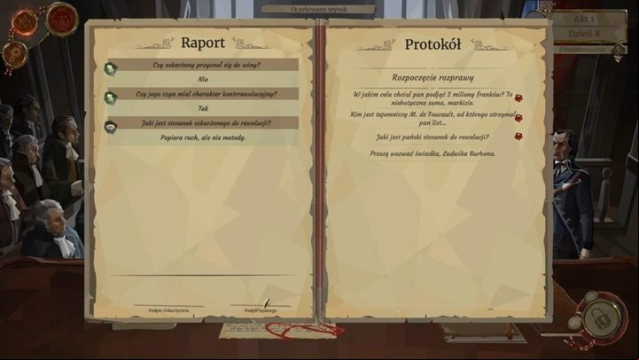 At the end of the hearing, you will need to fill them out based on the information obtained during the process - Tips and Hints to We The Revolution - Basics - We. The Revolution Guide