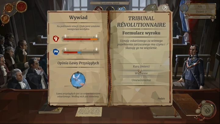 Sentencing - is the key responsibility of the judge - Declaring Sentences and Completing the Report in We The Revolution - Basics - We. The Revolution Guide