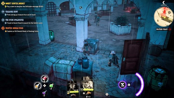 If you want to sneak between enemies you should move while crouching to make less noise - Weird West: Combat - Basics - Weird West Guide