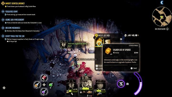 Some places on the map hide hatches leading to underground tunnels where you can find valuable loot, including Nimph Relics and Golden Aces of Spades - Weird West: Exploration - Basics - Weird West Guide