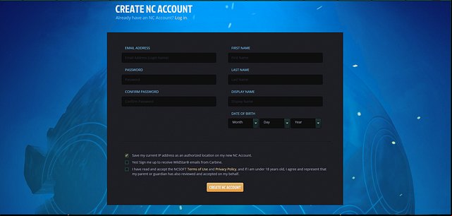 registration - Setting up the and ing the game - WildStar - Game Guide and Walkthrough