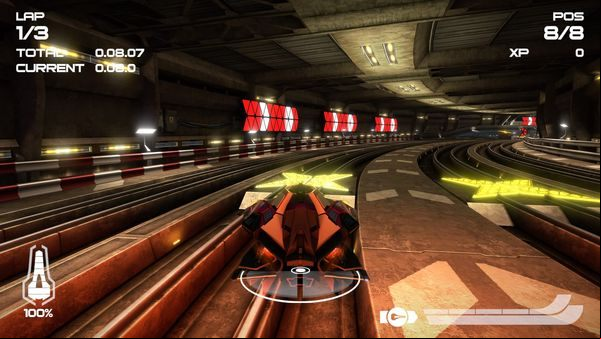 Boosters include a turbo, shield or a mine, and effects of these special items vary depending on your car - WipEout Omega Collection Guide