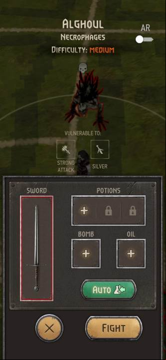 Necrophages drop - The Witcher Monster Slayer: Resources from monsters - Crafting - Witcher Monster Slayer Guide