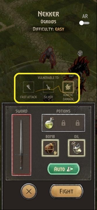 Every enemy has some type of weakness - The Witcher Monster Slayer: The enemy is too difficult - what to do? - FAQ - Witcher Monster Slayer Guide