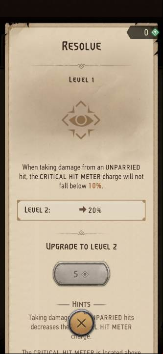 Effect: reduces the loss of critical hit charge from unparried hits - The Witcher Monster Slayer: Skills - combat - Skills - Witcher Monster Slayer Guide
