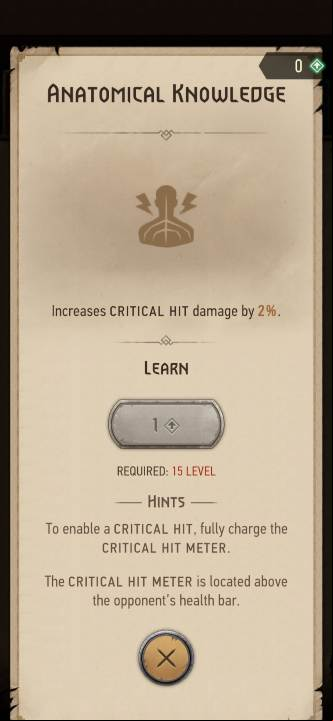 Effect: increases critical hit damage - Witcher Monster Slayer: Best build - Combat - Witcher Monster Slayer Guide