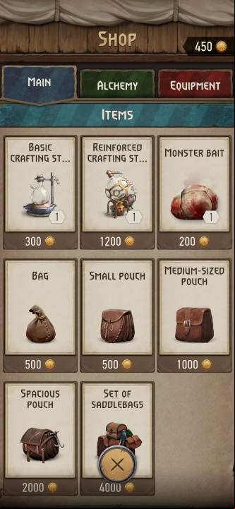 Many things in the store may seem tempting - Witcher Monster Slayer: Beginners Guide - Basics - Witcher Monster Slayer Guide