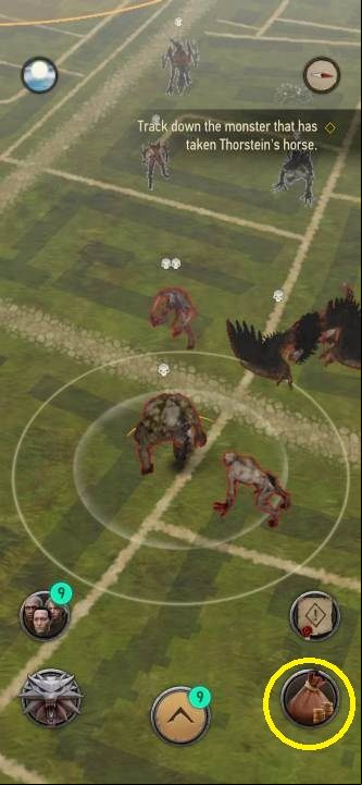 Monsters appear very often around the protagonist - Witcher Monster Slayer: Beginners Guide - Basics - Witcher Monster Slayer Guide