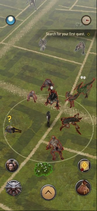 Monsters appear near the hero every 20/30 minutes - Witcher Monster Slayer: Experience points - best ways to earn - Levels - Witcher Monster Slayer Guide