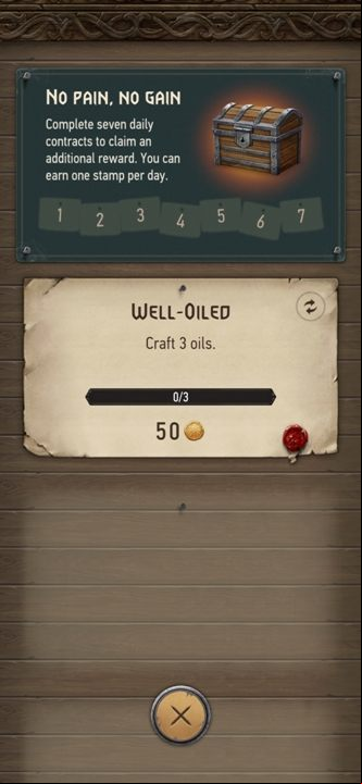 There are daily tasks in the game that you can easily complete - Witcher Monster Slayer: Coins, currency - how to earn? - Store - Witcher Monster Slayer Guide