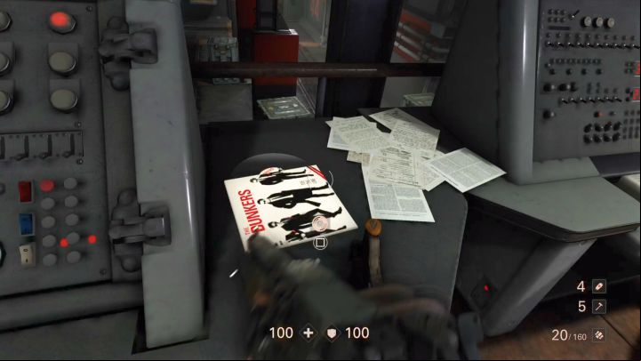 Recording #6. - Recover the New Orleans Dossier | Collectibles and secrets - Chapter 6 - A New Suit - Wolfenstein II: The New Colossus Game Guide