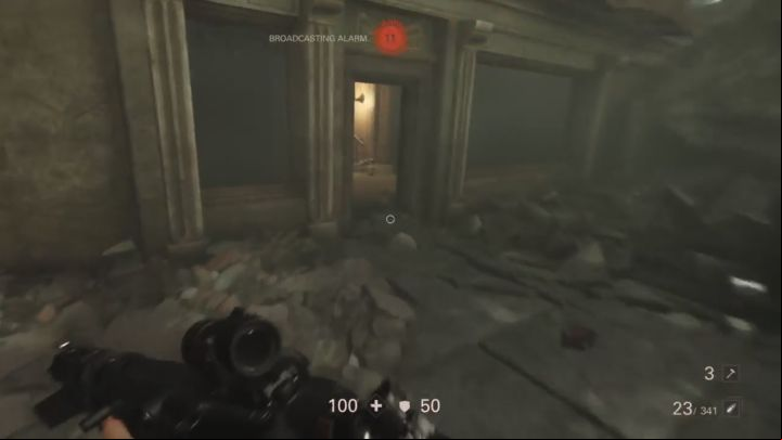 Your target is in this building. - Manhattan | Uberkommandant missions - Uberkommandant missions - Wolfenstein II: The New Colossus Game Guide