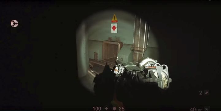 The ventilation shaft, which you must enter. - New York Riverside | Collectibles in Ubercommander Missions - Collectibles in Ubercommander Missions - Wolfenstein II: The New Colossus Game Guide