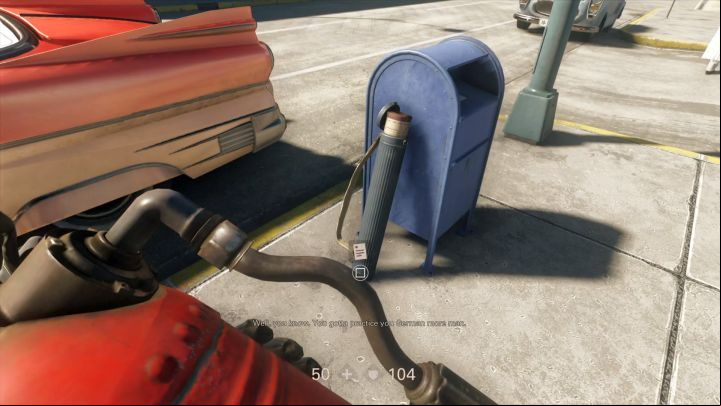 Regardless of whether you care about collectibles or not, it is always a good idea to pick the map up. - Roswell City | Chapter 4 - Roswell | Walkthrough - Chapter 4 - Roswell - Wolfenstein II: The New Colossus Game Guide