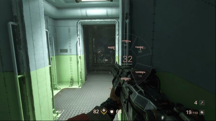 Schockhammer works great on all enemies, including UberSoldats. - Rocket train | Chapter 4 - Roswell | Walkthrough - Chapter 4 - Roswell - Wolfenstein II: The New Colossus Game Guide