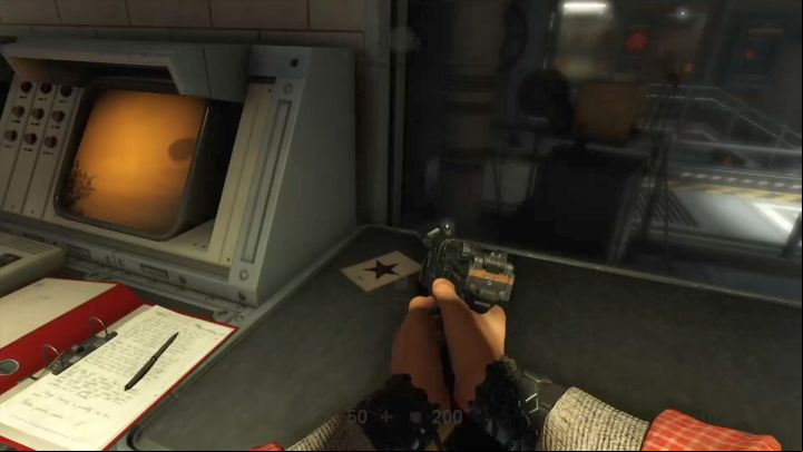 Another Starcard. - Underground Train Station - Secrets and collectibles - Chapter 4 - Roswell - Wolfenstein II: The New Colossus Game Guide