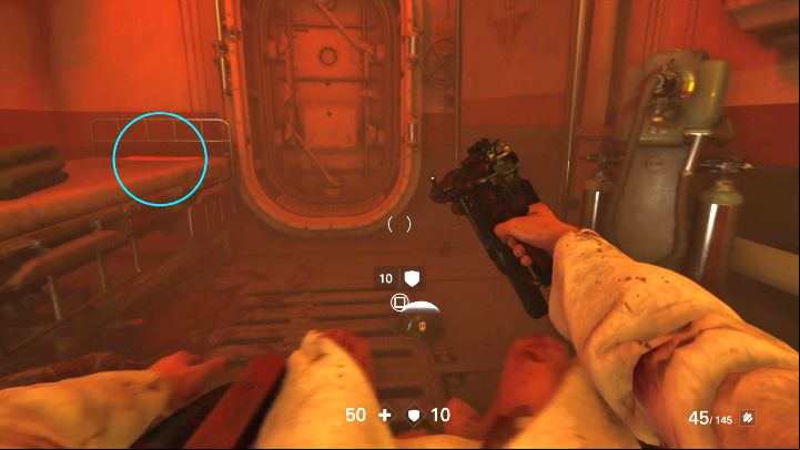 The first concept in the game. - Secrets in Awakening - Mission 1 - Reunion - Chapter 1 - Reunion - Wolfenstein II: The New Colossus Game Guide