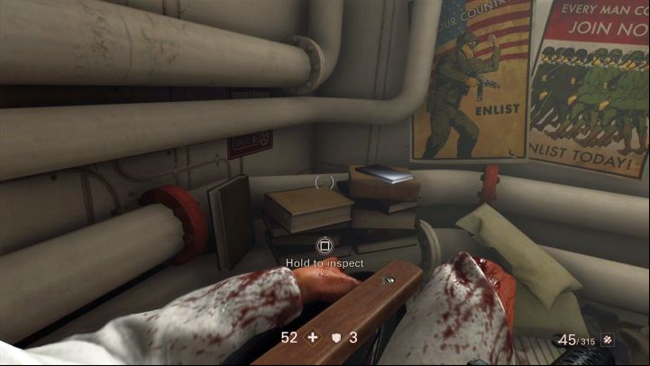 The fourth readable. - Secrets in Awakening - Mission 1 - Reunion - Chapter 1 - Reunion - Wolfenstein II: The New Colossus Game Guide