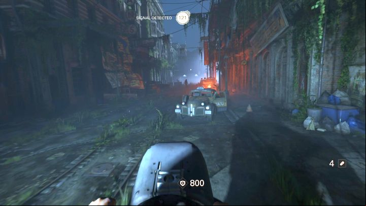 You start the mission on top of the Pancerhund. - Revolution | New Orleans | Walkthrough - Chapter 7 - New Orleans - Wolfenstein II: The New Colossus Game Guide