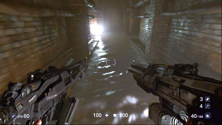 You wont encounter any enemies here. - Lakeview | New Orleans | Walkthrough - Chapter 7 - New Orleans - Wolfenstein II: The New Colossus Game Guide