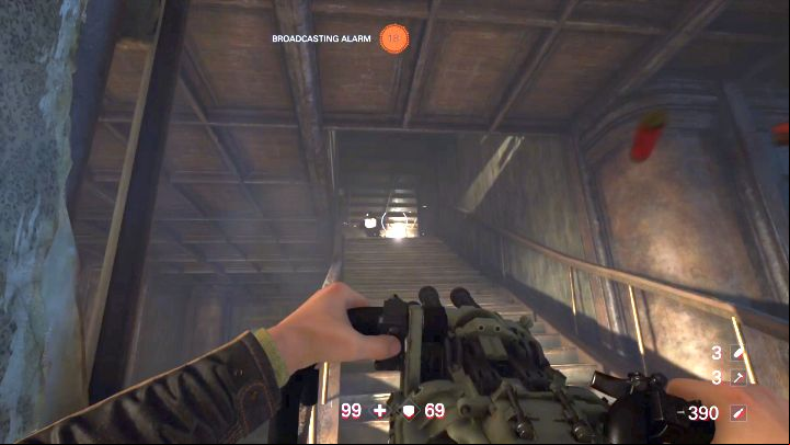 All theres left to do is to get through the enemies and reach the roof. - Lakeview | New Orleans | Walkthrough - Chapter 7 - New Orleans - Wolfenstein II: The New Colossus Game Guide