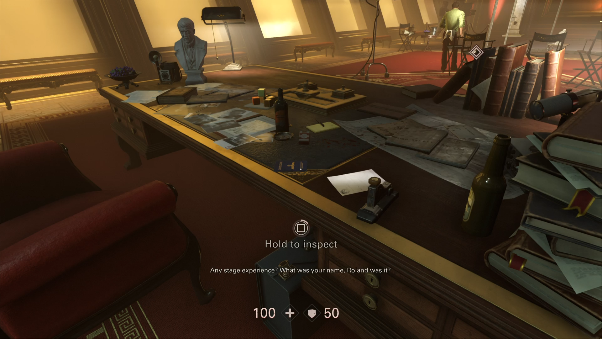 There are several collectibles located here. - Audition | Venus | Walkthrough - Chapter 8 - Venus - Wolfenstein II: The New Colossus Game Guide