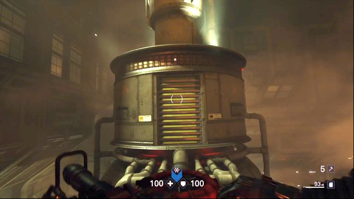 A blockade you must break through. - Surface | Venus | Walkthrough - Chapter 8 - Venus - Wolfenstein II: The New Colossus Game Guide