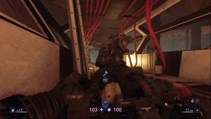 You can take those UberSoldaten out quietly. - Surface | Venus | Walkthrough - Chapter 8 - Venus - Wolfenstein II: The New Colossus Game Guide