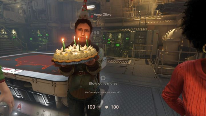 Blow out the candles to continue. - Lost at sea | Walkthrough - Chapter 9 - Lost at sea - Wolfenstein II: The New Colossus Game Guide
