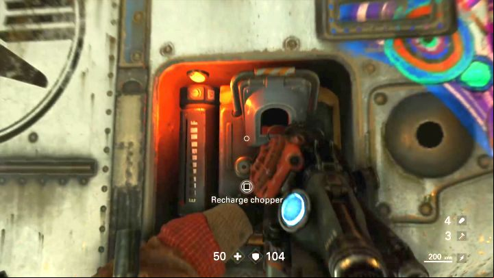 Steps you will have to take depend on the type of weapon you have. - Return to Evas Hammer and Roswell | Old Secrets | Walkthrough - Chapter 3 - Old Secrets - Wolfenstein II: The New Colossus Game Guide