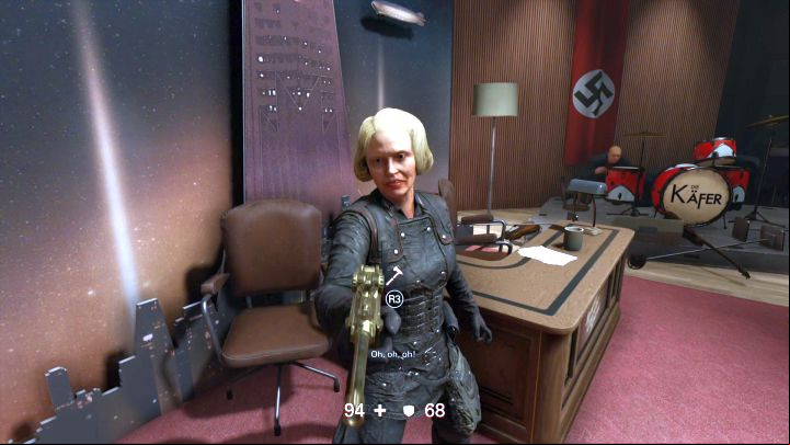 Your last objective to complete. - Frau Engel | Epilogue | Walkthrough - Chapter 11 - Ending Epilogue - Wolfenstein II: The New Colossus Game Guide