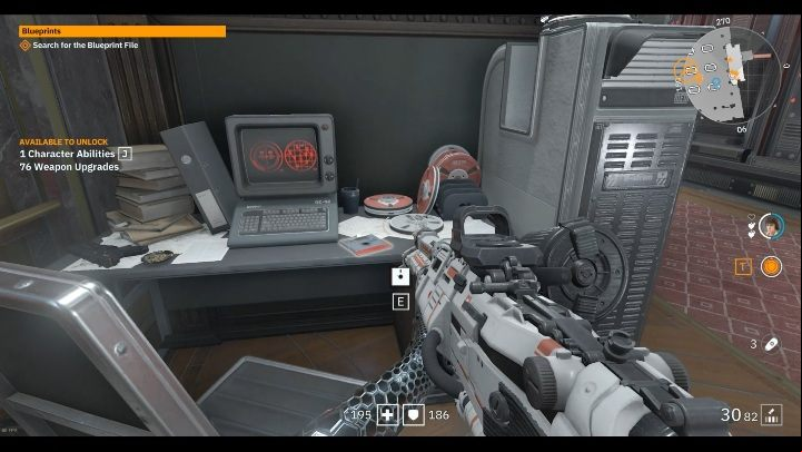 This item you get only by completing the mission called Blueprints - Secrets and collectibles in Brother 1 | Wolfenstein Youngblood - Collectibles and secrets - Wolfenstein Youngblood Guide