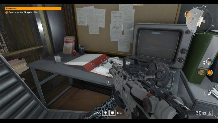 Youll find 3D glasses on the first floor, on a desk - Secrets and collectibles in Brother 1 | Wolfenstein Youngblood - Collectibles and secrets - Wolfenstein Youngblood Guide