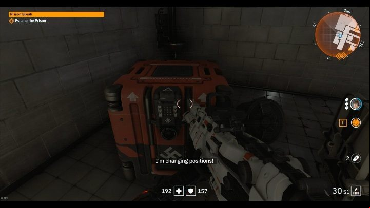 You will find this box in a locked room, which can be opened by a Laserkraftwerk - Secrets and collectibles in Brother 1 | Wolfenstein Youngblood - Collectibles and secrets - Wolfenstein Youngblood Guide