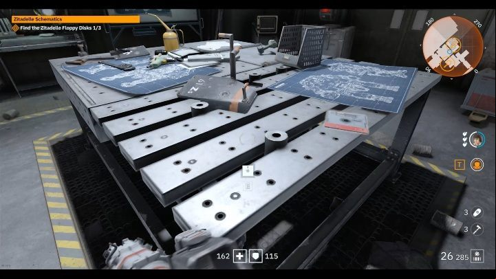 This floppy disk can be found during the Zitadelle Schematics mission - Secrets and collectibles in Brother 2 | Wolfenstein Youngblood - Collectibles and secrets - Wolfenstein Youngblood Guide