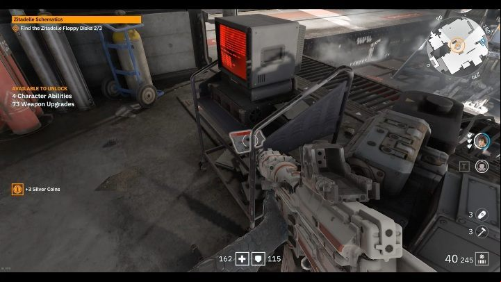 This floppy disk can be found during the Zitadelle Schematics mission - Secrets and collectibles in Brother 2 | Wolfenstein Youngblood - Collectibles and secrets - Wolfenstein Youngblood Guide