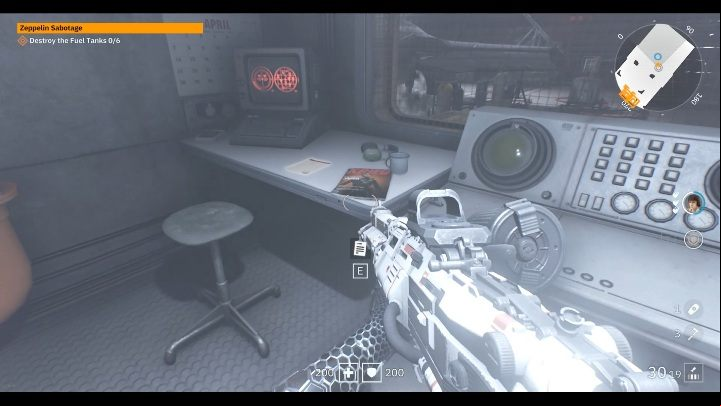 Youll find the note next to the comic book on one of the desks - Secrets and collectibles in Brother 2 | Wolfenstein Youngblood - Collectibles and secrets - Wolfenstein Youngblood Guide
