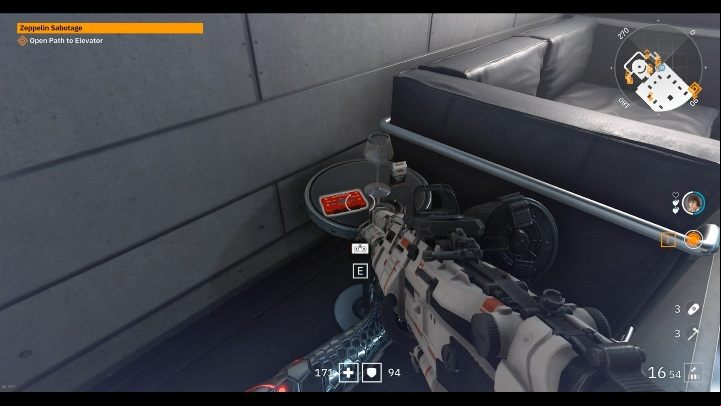 On the small table at the black couches, youll find a red hit tape - Secrets and collectibles in Brother 2 | Wolfenstein Youngblood - Collectibles and secrets - Wolfenstein Youngblood Guide