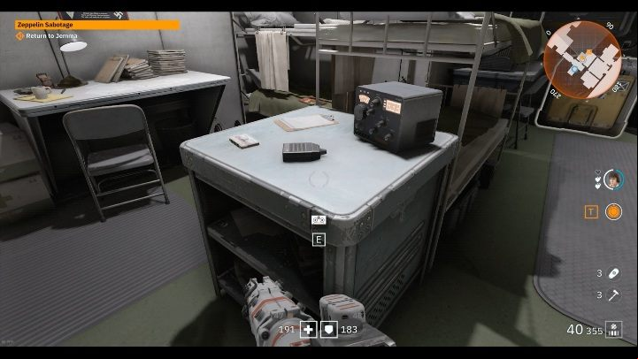 You can get the tape from a chest in a room full of beds - Secrets and collectibles in Brother 2 | Wolfenstein Youngblood - Collectibles and secrets - Wolfenstein Youngblood Guide