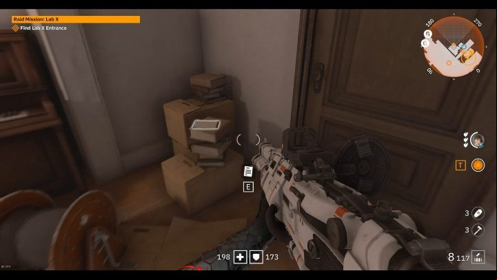 On the stack of books in the room there is a note - Secrets and collectibles in Lab X | Wolfenstein Youngblood - Collectibles and secrets - Wolfenstein Youngblood Guide
