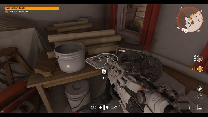 Theres a wooden table in the unfinished room - Secrets and collectibles in Lab X | Wolfenstein Youngblood - Collectibles and secrets - Wolfenstein Youngblood Guide