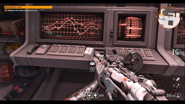 In the engine room, next to the keyboard, youll find a white tape - Secrets and collectibles in Lab X | Wolfenstein Youngblood - Collectibles and secrets - Wolfenstein Youngblood Guide
