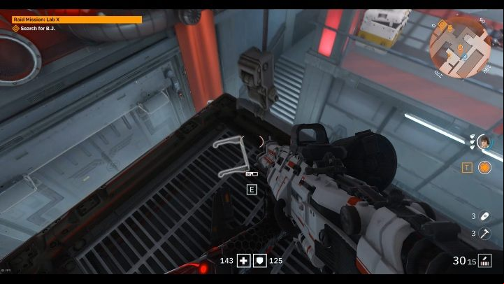 One pair of glasses is on the lamp - Secrets and collectibles in Lab X | Wolfenstein Youngblood - Collectibles and secrets - Wolfenstein Youngblood Guide