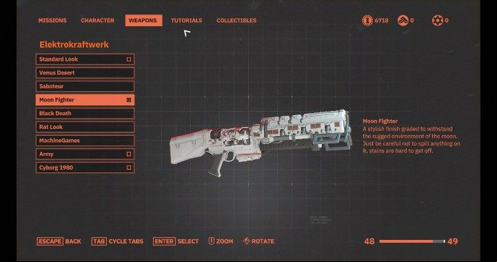 From the beginning of the game you will meet opponents with heavy weapons, but you will not be able to use them yourself - Weapons upgrades in Wolfenstein Youngblood - Basics - Wolfenstein Youngblood Guide