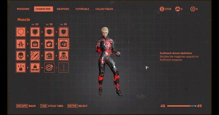 You can increase the amount of your armor by developing the Muscle skill tree - Combat and sneaking in Wolfenstein Youngblood - Basics - Wolfenstein Youngblood Guide