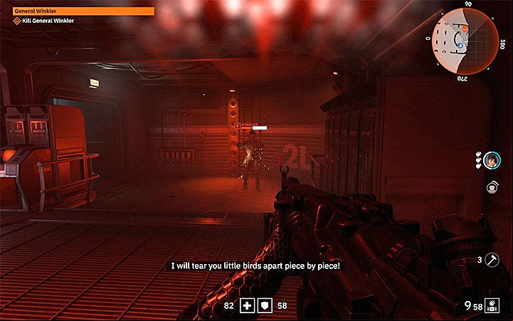 General Winkler uses the same disguise as the one provided by sisters abilities - General Winkler | Bosses in Wolfenstein Youngblood - Bosses and mini-bosses - Wolfenstein Youngblood Guide