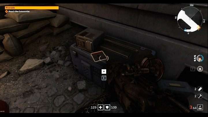 You will find another floppy disk by exploring the area near the entrance to the subway - Secrets and collectibles in Riverside | Wolfenstein Youngblood - Collectibles and secrets - Wolfenstein Youngblood Guide