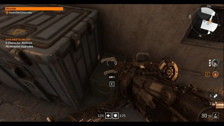 You will find these glasses right next to the door that lead a path to the next location - Secrets and collectibles in Riverside | Wolfenstein Youngblood - Collectibles and secrets - Wolfenstein Youngblood Guide