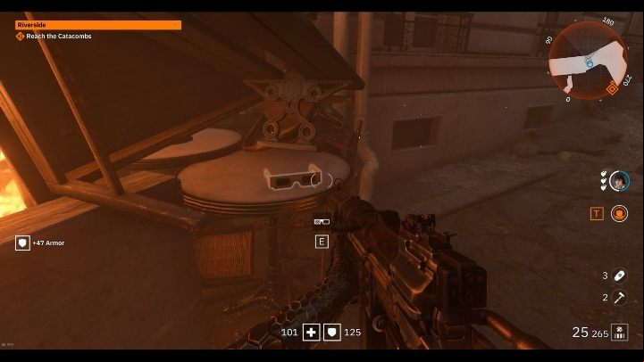 You will find these glasses on the nightstand, among the trenches - Secrets and collectibles in Riverside | Wolfenstein Youngblood - Collectibles and secrets - Wolfenstein Youngblood Guide