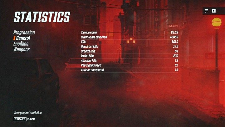 To complete all of main the story and side quests in the game, and get all collectibles you will need up to 22/24 hours - Wolfenstein Youngblood Guide